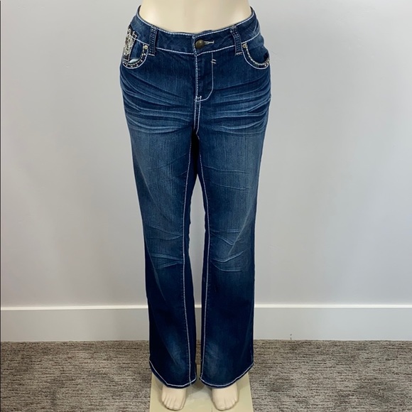 women's size 18 bootcut jeans